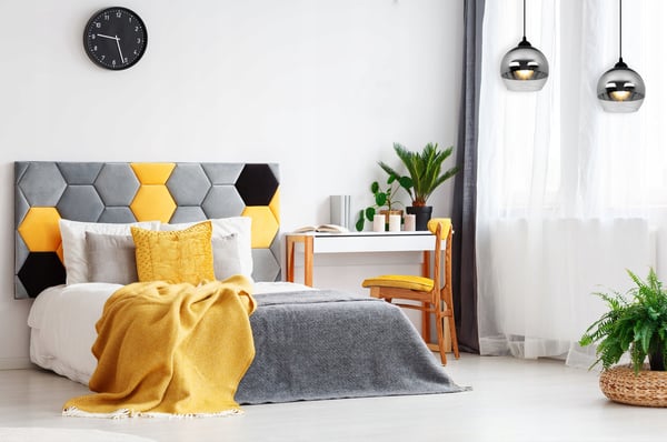 ELEGANT HÆNGELAMPE, GLASLAMPE, KROM LED