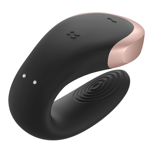 Satisfyer DOUBLE LOVE -vibrasaattori musta
