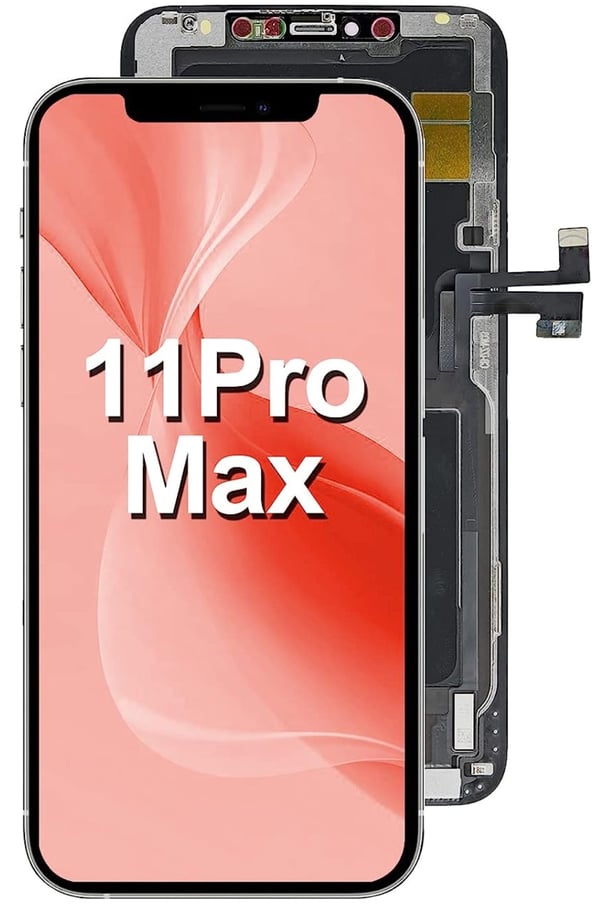 Näyttö Apple iPhone 11 Pro Max:lle Alkuperäinen Chip IC