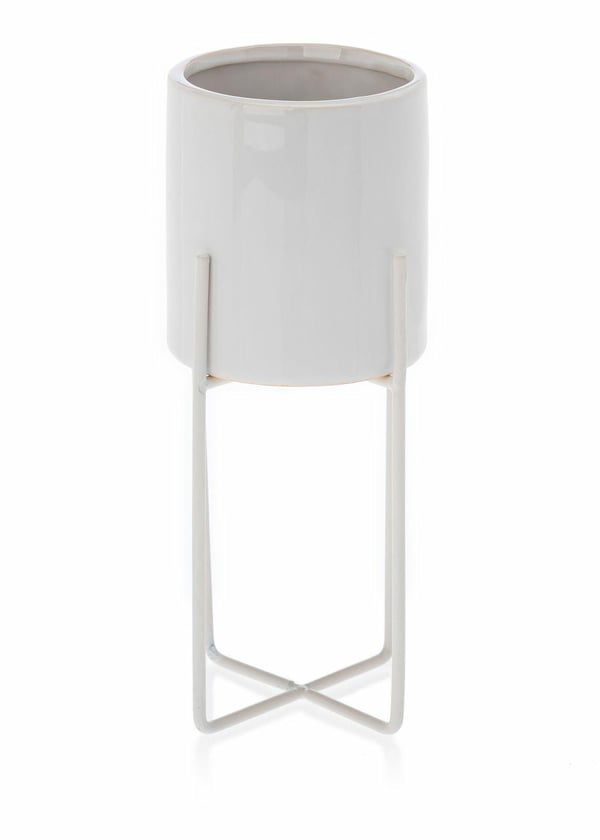 Florri Vit Blomkruka 23,5 cm