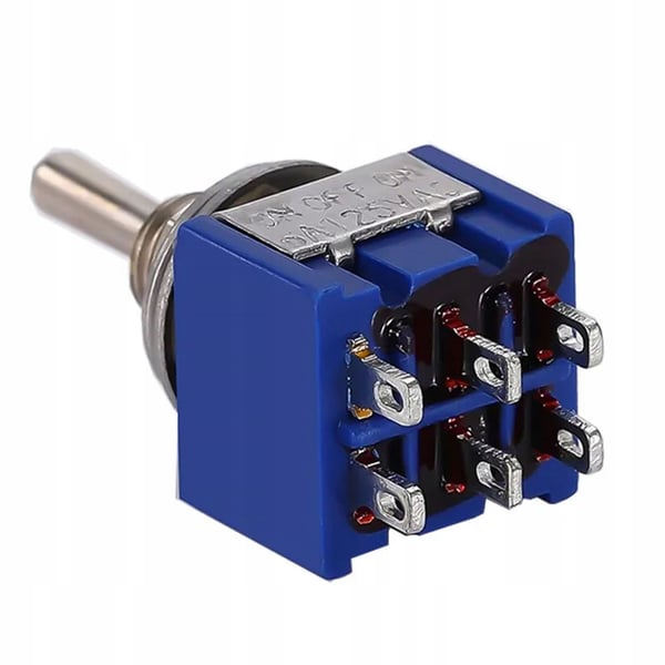 MTS-203 ON-OFF-ON vippekontakt