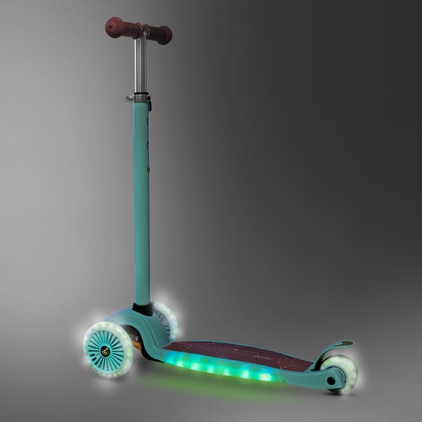 Lasten potkulauta NILS FUN HLB1310 violetti LED