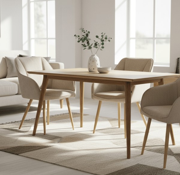 Elmo verhoiltu tuoli, beige kangas