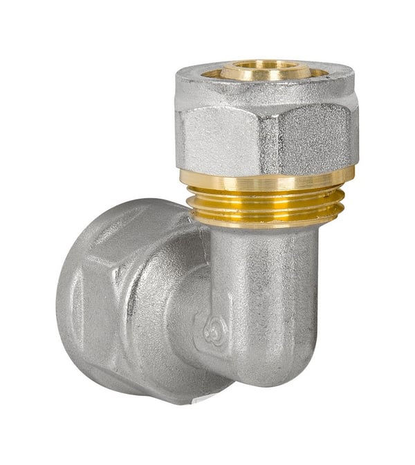 PEX-AL-PEX BÖJ KROM 1/2*20 FLICKA - D1/2*20.KOLD
