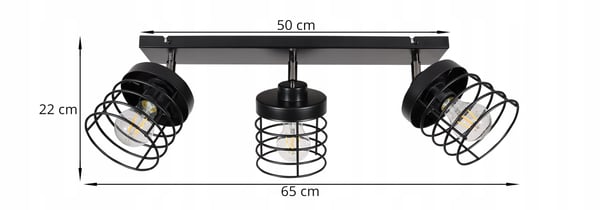Lofthængende lampe med tråd og LED-loftlampe
