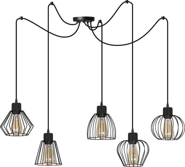 Hämähäkki-riippuvalaisin, eri sävyjä, Loft LED