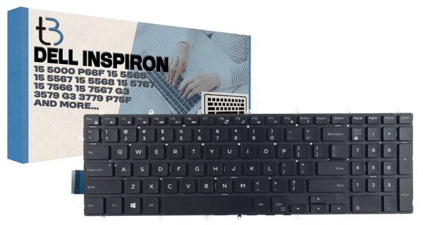 Dell Inspiron 15 5000 P66F 5570 5565 7567 G3 3579 LED-näppäimistö