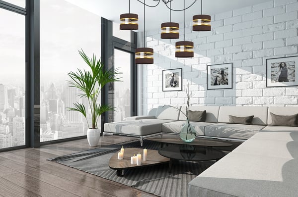 Loftshængende lampe lysekrone lampeskærm moderne