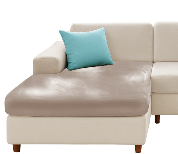 Sohvan istuimen päällinen BEIGE cappuccino sametti 165-200 [55W-CP]