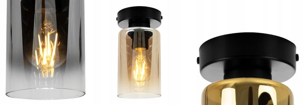 MODERN TAKLAMPA ELEGANT GLASLAMPA