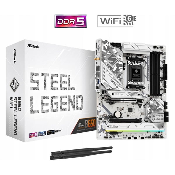 Moderkort Asrock B650 Steel Legend Wifi