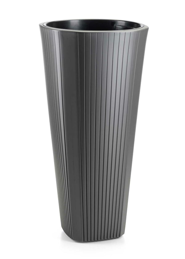 Mora hög blomkruka antracit 39x81 cm Mora hög blomkruka antracit 39x81 cm