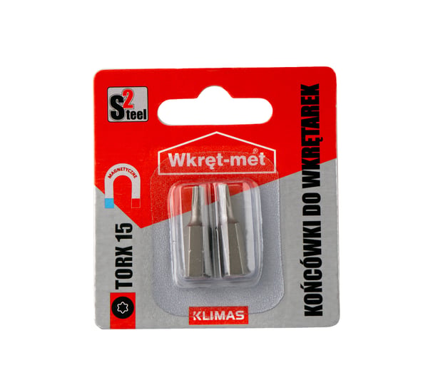 Skruvmejselbits TORX-15 S2 ruuvikärki