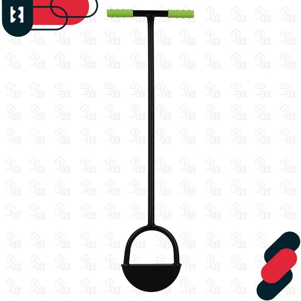 KOTARBAU® Græsplæneskærer, halvrund, forstærket, 23 cm, stålskaft, 113 cm