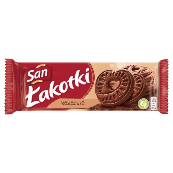 San Łakotki kaakaokeksit 168 g San Łakotki kaakaokeksit 168 g