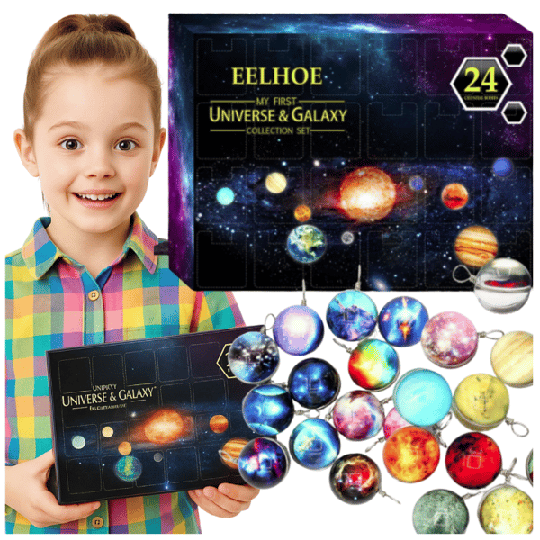 ADVENTSKALENDER PLANETER RUMMET UNIVERS SOLSYSTEM VEDHÆNG 24