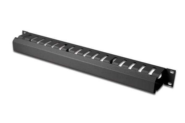 Digitus 1U kabelhantering med avtagbart frontlock, DN-97617