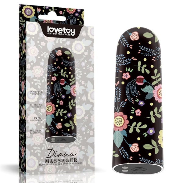 Lovetoy Diana Massager minivibraaattori Lovetoy Diana Massager minivibraaattori