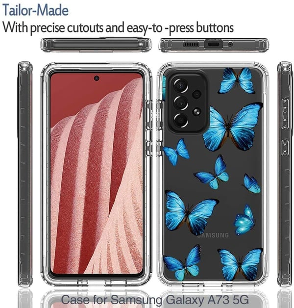 Transparent skal för Samsung Galaxy A73 5G