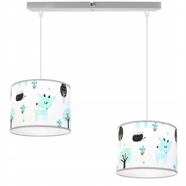 Lofthængende lampe til børn, LED-lampeskærm