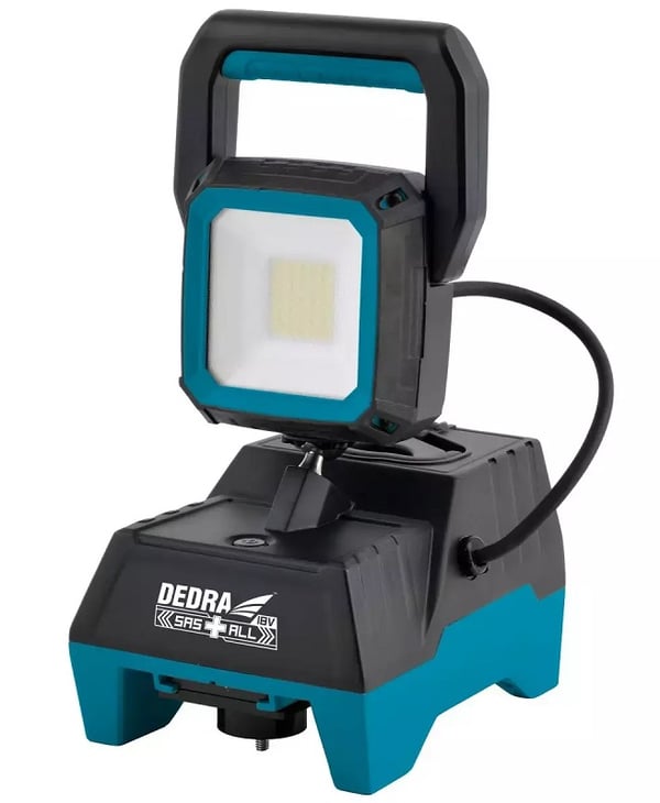 BATTERI VERKSTADSLAMPA 1600LM 18V 0*AH SAS+ALL - DED6905 BATTERI VERKSTADSLAMPA 1600LM 18V 0*AH SAS+ALL - DED6905