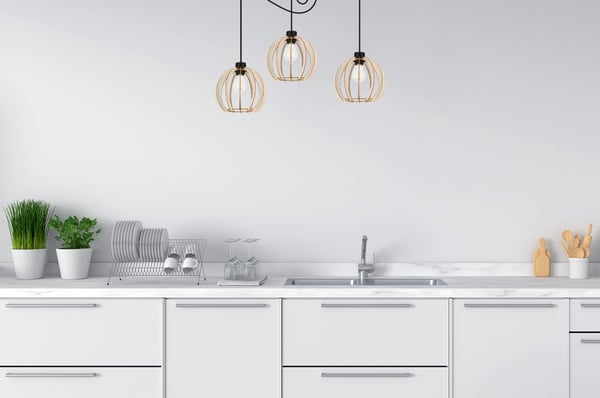 MODERNI PUINEN LED-KATTOVALAISIN