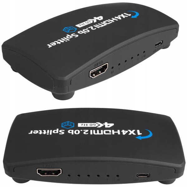 HDMI 2.0 SPLITTER 1x4 UHD 4K SPLITTER HDCP 2.2