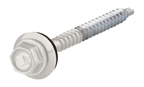 Landmandsskruer GTF2 Z14 4,8x60mm RAL 9010