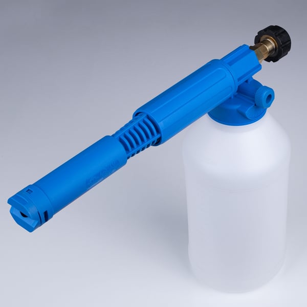 FoamMaster HD Pro 2L - LS10-vaahdottimen korvaaja | Karcher HD/HDS:lle | M22x1.5 | Suutin 1.5 mm | 10-portainen säätö | Kloorikemikaaleille