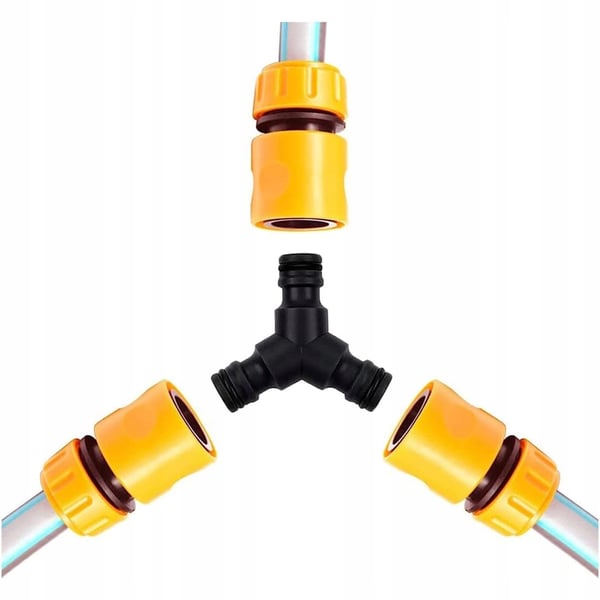 Lynkobling til 1/2" eller 5/8" haveslange