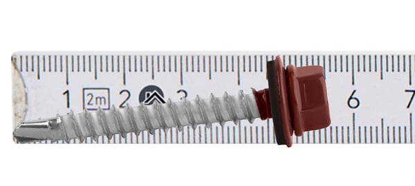 GTF HD Z16 landmandsskruer 6,4-50mm RAL 3009