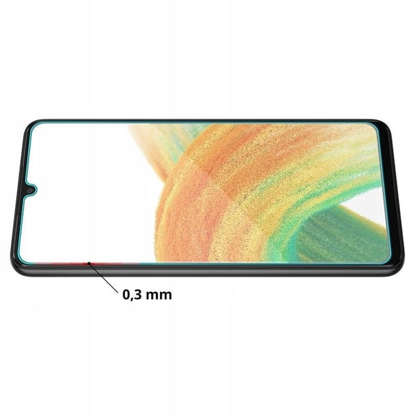 Samsung Galaxy A33 5G A336 hærdet glas skærmbeskytter