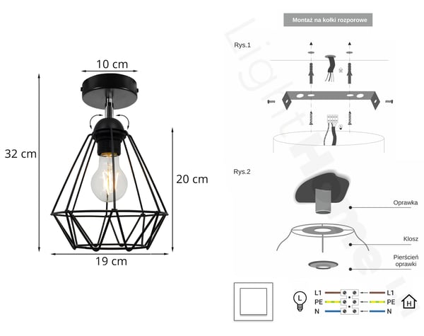 LOFT-KATTOVALAISIMEN SEINÄVALAISIMEN EDISON-LANKAVALAISIMEN LED