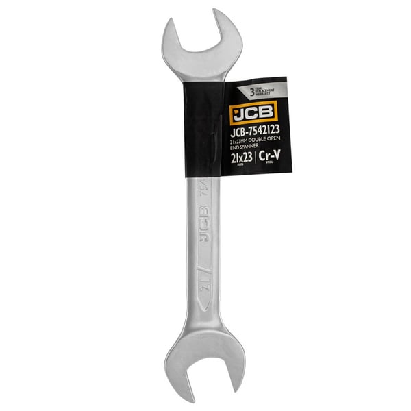 Gaffelnøgle 21x23 mm Cr-V JCB