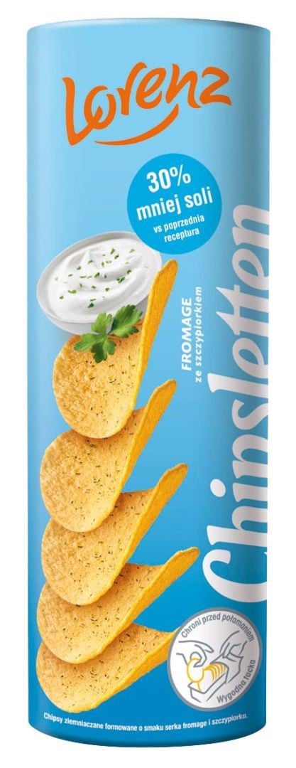 Chipsletten Perunalastut tuoreella ruohosipulilla 100 g Chipsletten Perunalastut tuoreella ruohosipulilla 100 g