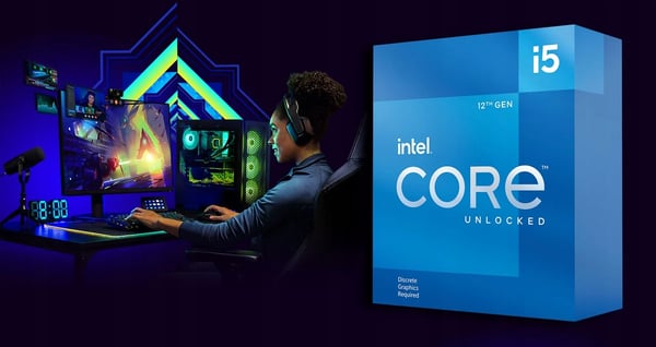 Intel® Core™ i5-12600KF-processor 3,7 GHz/4,9 GHz LGA1700-boks