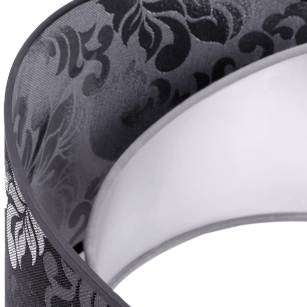 GLAMOUR SORT HÆNGENDE LOFTSLAMPE LYKRONE