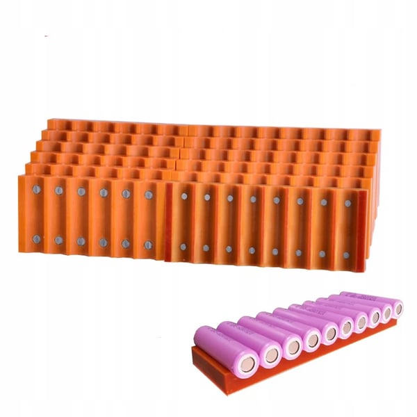 Magneettinen hitsausmuotti 6 akkulle 14500/18650 (1 kappale)