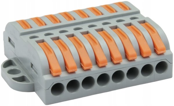 TRACON ELECTRIC - Pikaliitin 8 kanavaa 0,5-4 mm² OVOFT1212 TRACON
