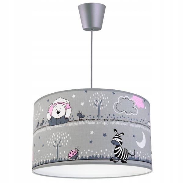 Lofthængende lampe til børn, LED-lampeskærm