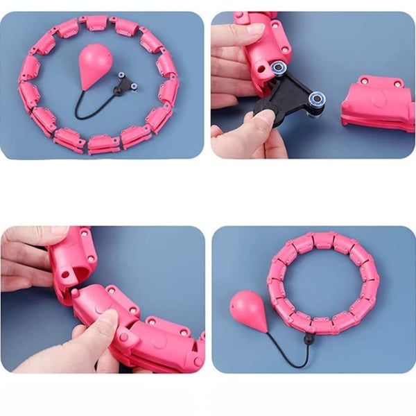 Hulahopring med fremspring anti-cellulite massager slankende smart load