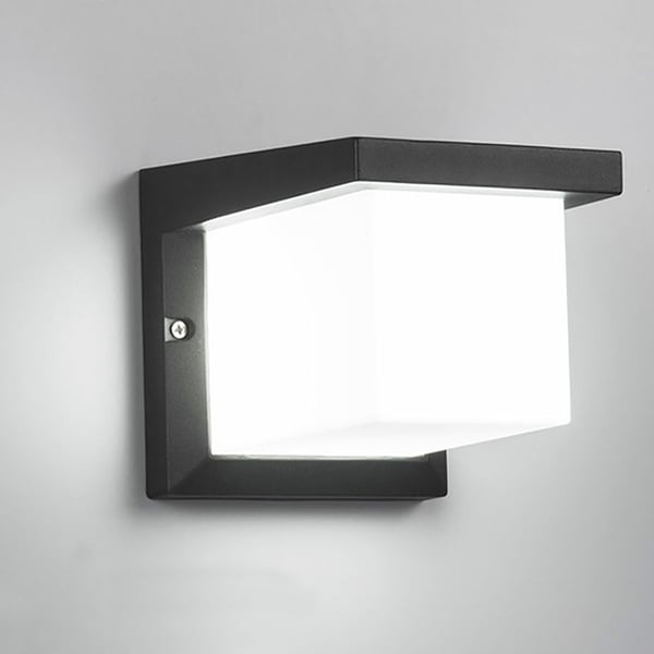 Trädgårdslampa E27 Fyrkantig Vägglampa LEVIS LUMILED