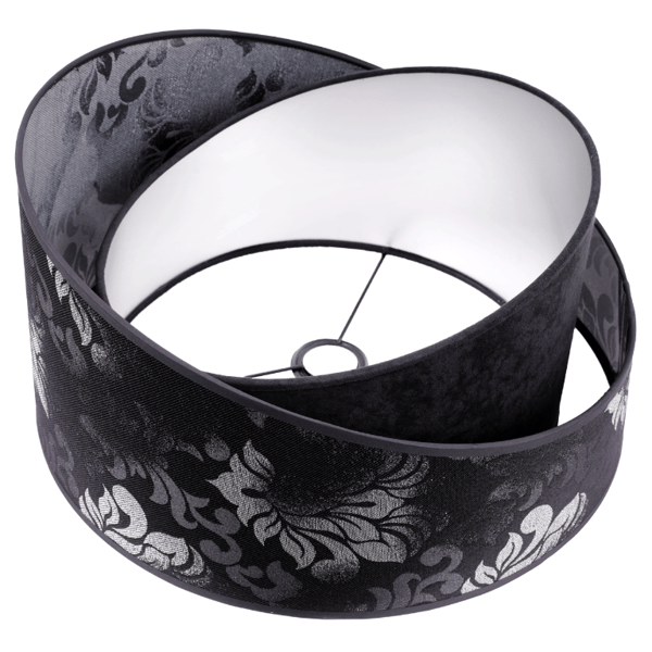 GLAMOUR SORT HÆNGENDE LOFTSLAMPE LYKRONE