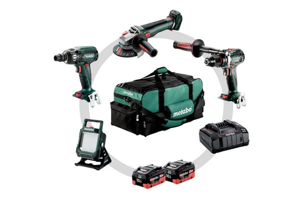 KOMBO-KIT 18V BS+SSW+WBQ+BSA 2*10.0AH - ME 685209000