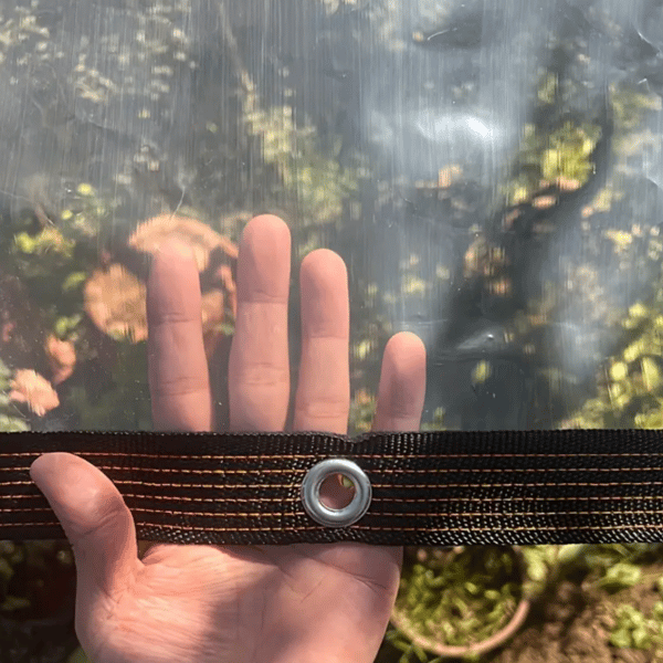 Läpinäkyvä pressu 3x3m 210g/m2 [PLANDEKA4]