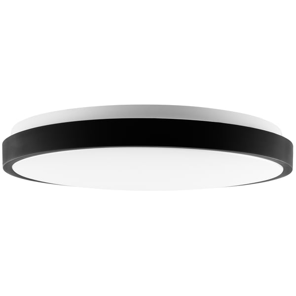 Loftlampe LED overflademonteret 36W 4000K CELIS rund IP44 sort ring ALS LUMILED