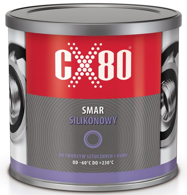 SILIKONE SMØREMIDDEL TIL PLAST OG GUMMI NSF H1 500G - CX-020