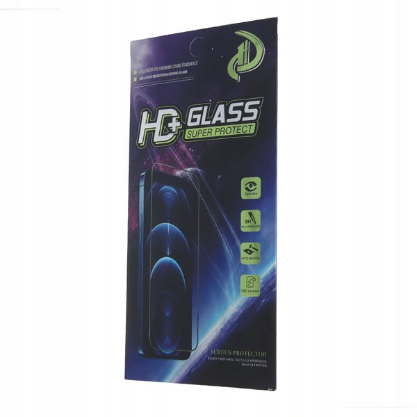 HD+ Glass Super Protection karkaistu lasi iPhone 12 / 12 Prolle kehyksellä