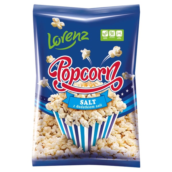 Lorenz Popcorn lisätyllä suolalla 100 g