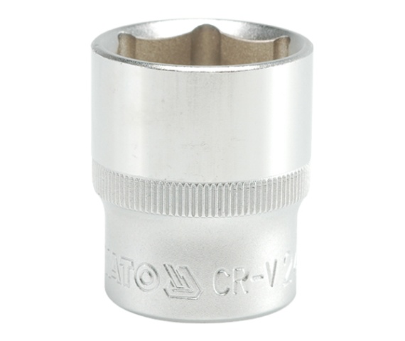LYHYT 6-KÄRKINEN KROMIHYLSY 1/2'' 24MM - YT-1217